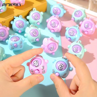Space rabbit keychain túi sáng tạo mặt dây chuyền quà tặng phụ kiện chìa khóa xe nguồn cung cấp quà tặng sinh nhật