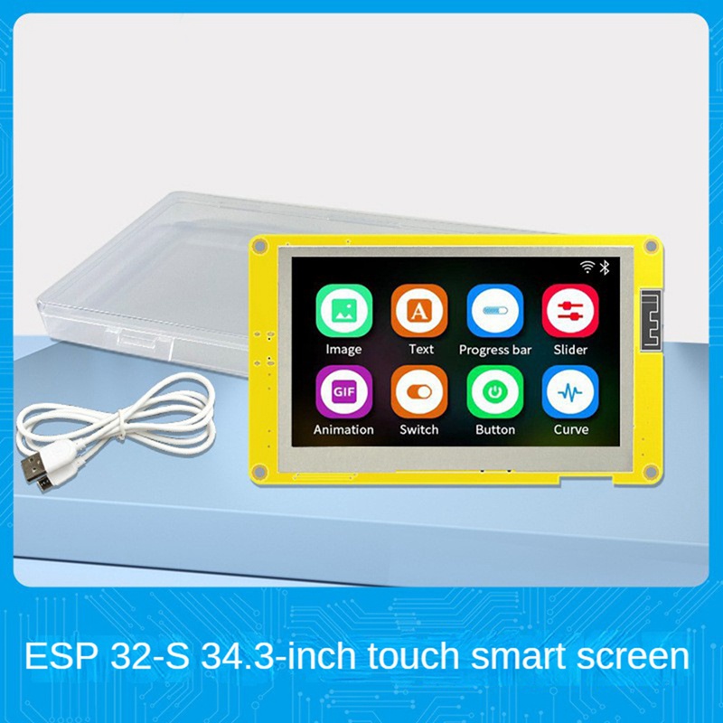1 Bộ Bo Mạch Phát Triển esp32 lvgl lcd Thông Minh Không Chạm Màn Hình lcd 16m