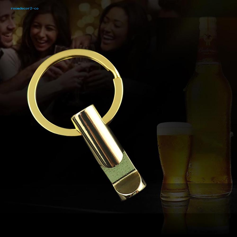 Móc Khóa Xe Hơi Mặt Hình Trụ Giả Vàng