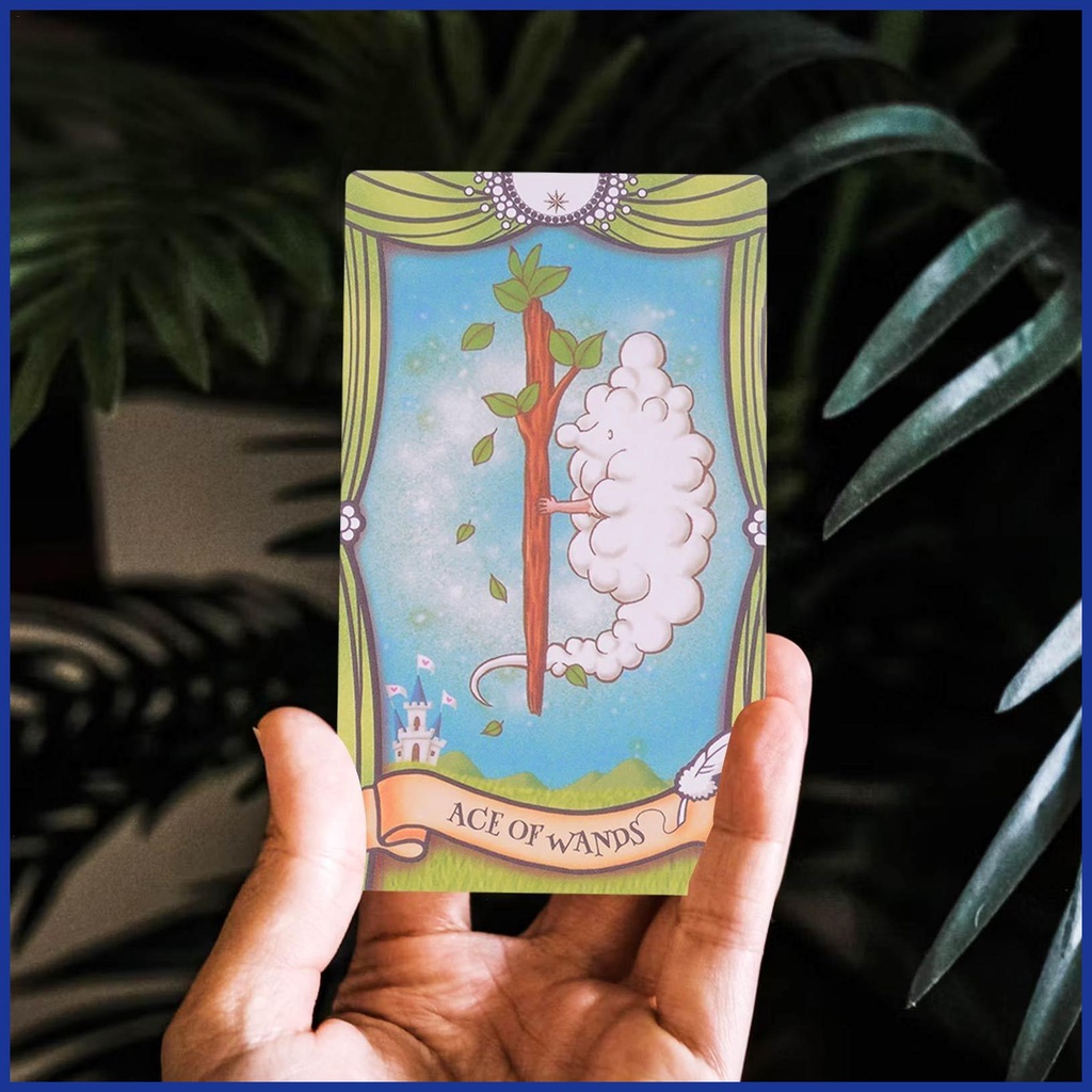 Bộ Bài tarot Chữ Tiếng Anh allegory hedgehog Tách Rời