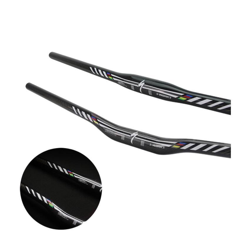 Tay Cầm Xe Đạp Leo Núi Bằng Sợi carbon Thẳng 3k Chất Lượng Cao