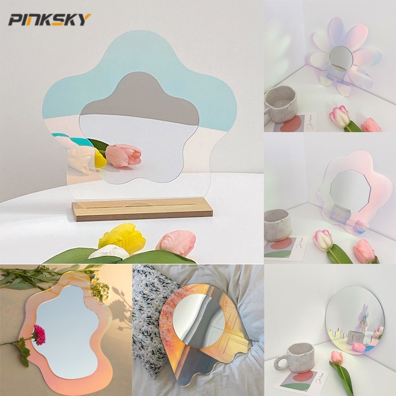 Gương Trang Điểm Để Bàn Bằng Acrylic Thiết Kế Độc Đáo Sáng Tạo