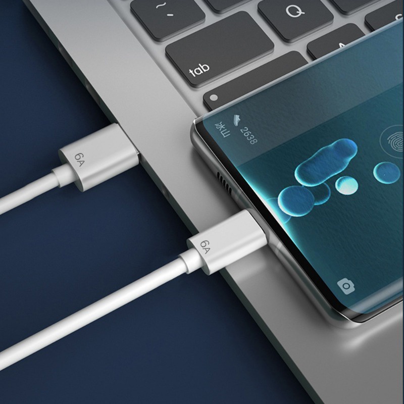 Dây Cáp Sạc Nhanh usb type c 0.25 / 0.3 / 1 / 1.5 / 2m 66w 6a Cho Điện Thoại