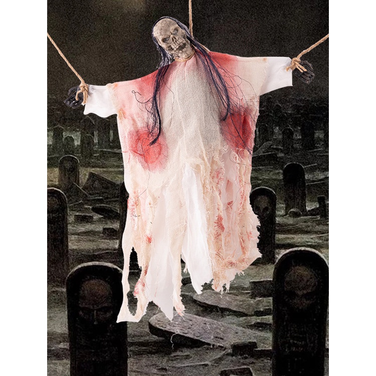 Bộ Đồ Chơi Ma Quỷ Có Nhạc Và Đèn Trang Trí halloween Kinh Dị ykt