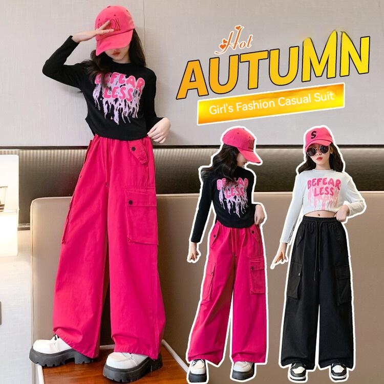Bộ Đồ Thời Trang Mùa Thu Thiết Kế Xinh Xắn Cho Bé Gái