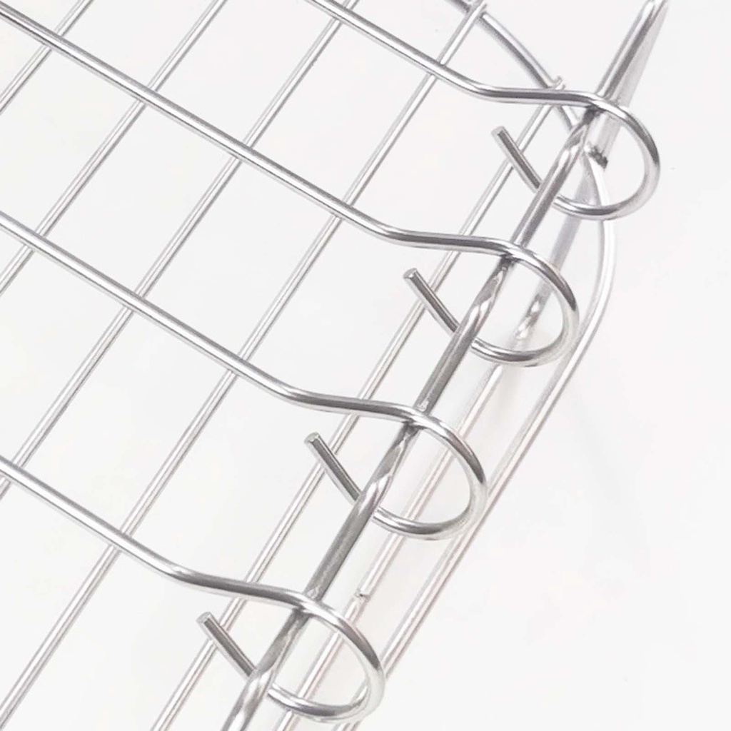 Khay Hai Tầng Dùng Nướng bbq / Pizza / Bánh Mì / Không Khí Thay Thế Cho Bếp Nướng