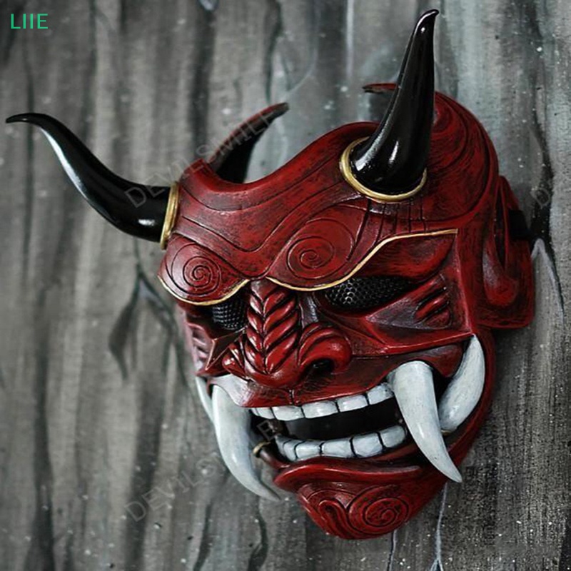 Li Mặt Nạ Hóa Trang Ma samurai Nhật Bản