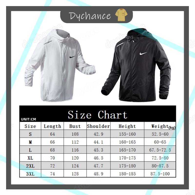 Áo Khoác Thể Thao Chống Tia uv Chống Thấm Nước Có Mũ Trùm Tiện Dụng Dành Cho Nam