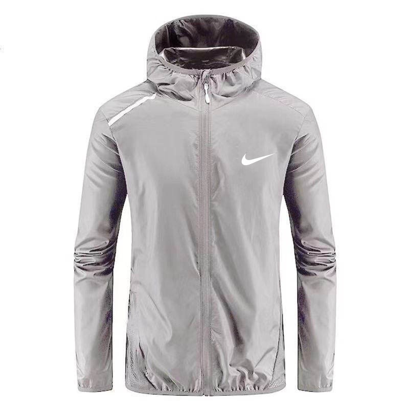 Áo Khoác Thể Thao Chống Tia uv Chống Thấm Nước Có Mũ Trùm Tiện Dụng Dành Cho Nam