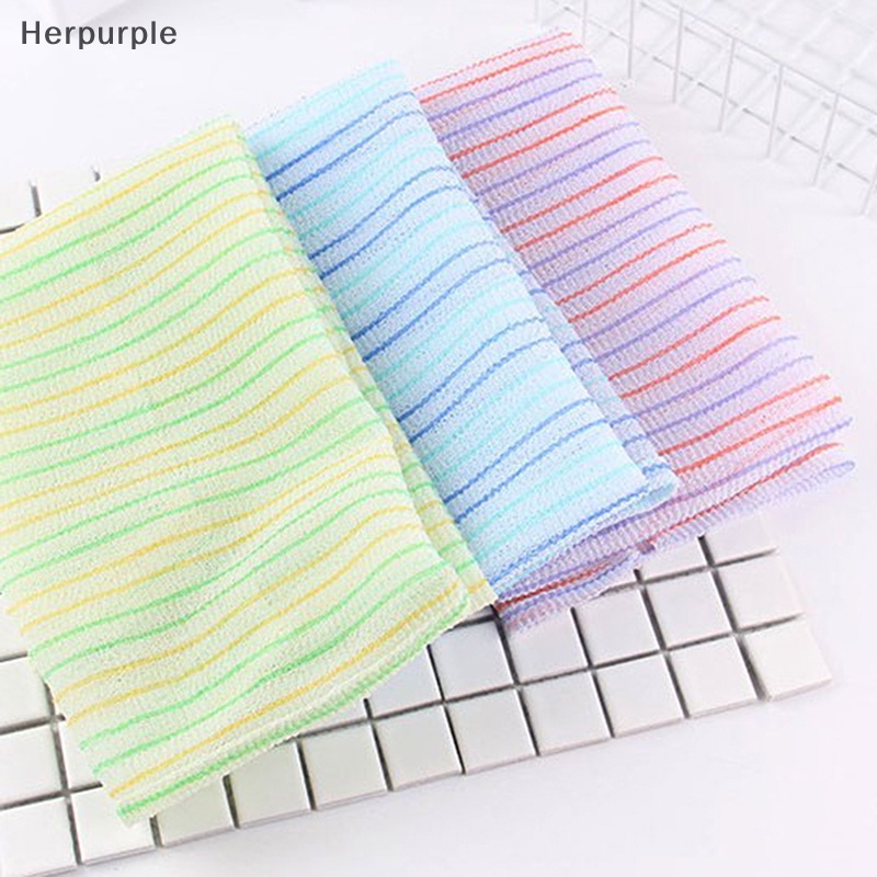 Khăn Tắm Hàn Quốc Loại Dài Tẩy Tế Bào Chết 30x90cm vn