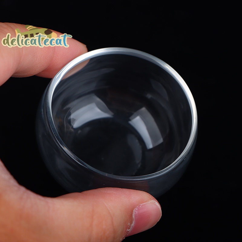 Phụ Kiện Bát Ăn mini Bằng Thủy Tinh Trang Trí Nhà Búp Bê