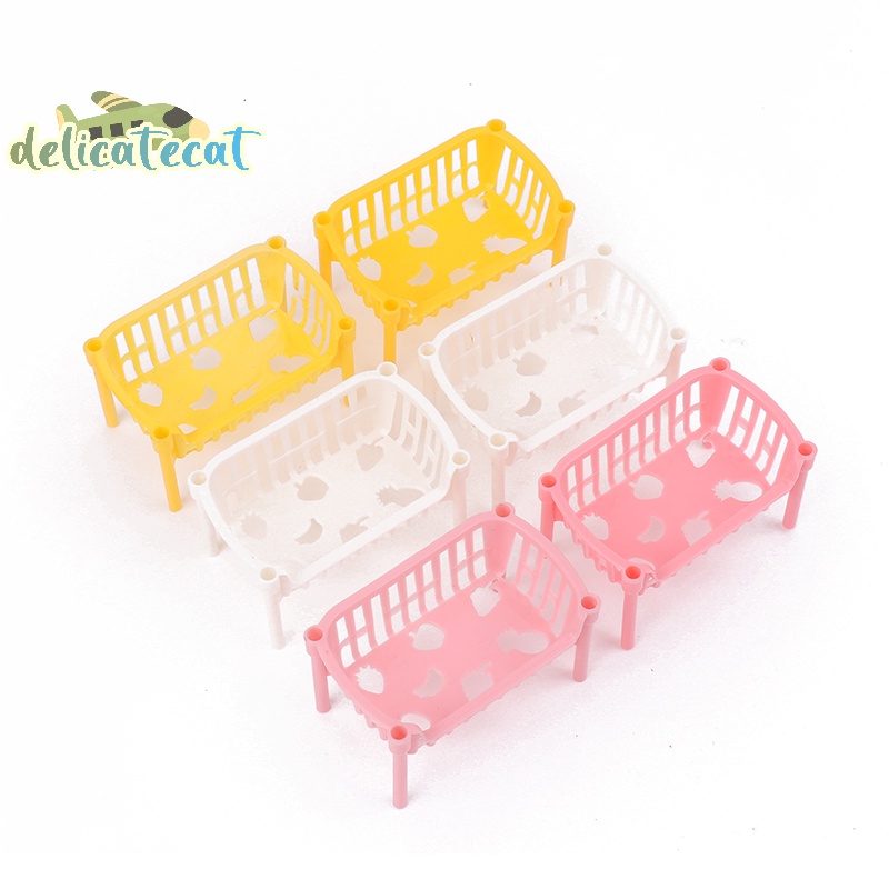 Set 2 Kệ Để Đồ Chơi Búp Bê Nhiều Tầng diy Trang Trí Nhà Búp Bê