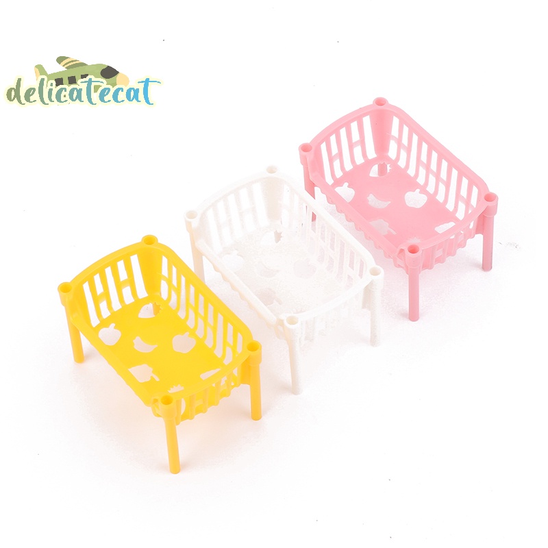 Set 2 Kệ Để Đồ Chơi Búp Bê Nhiều Tầng diy Trang Trí Nhà Búp Bê