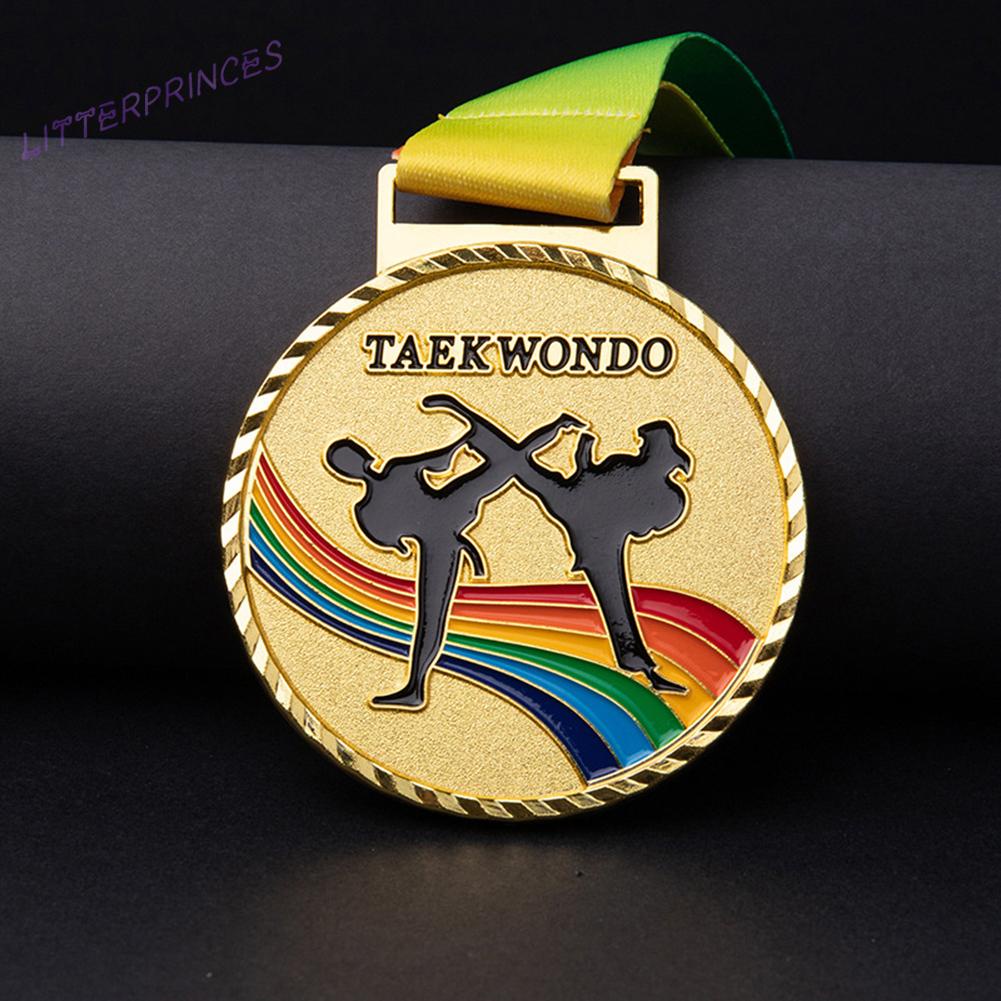 Huy Chương Giải Thưởng Võ Thuật taekwondo Bằng Đồng Màu Vàng / Bạc