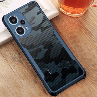 Ôp Lưng Chất Liệu pc + tpu Chống Sốc Họa Tiết Rằn Ri Cho xiaomi redmi note 12 turbo / poco f5 Ốp