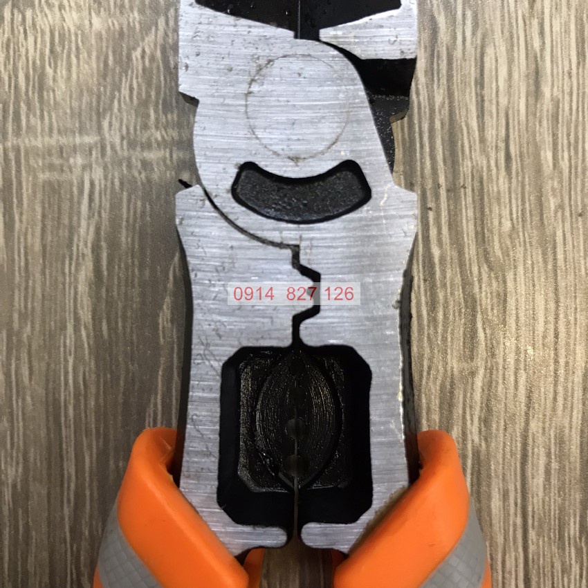 Kìm cắt đa năng KAPUSI K-8071 Japan 8inch200mm, thép CRV độ cứng cao lưỡi kìm sắc bén, Bh12 thángKouritsu Official Store