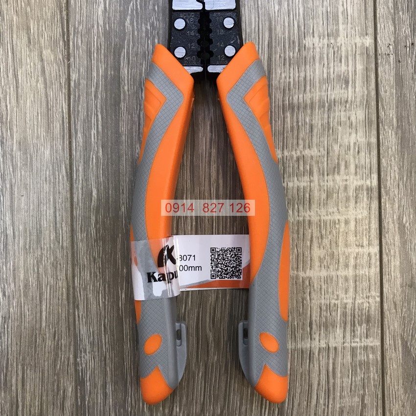 Kìm cắt đa năng KAPUSI K-8071 Japan 8inch200mm, thép CRV độ cứng cao lưỡi kìm sắc bén, Bh12 thángKouritsu Official Store