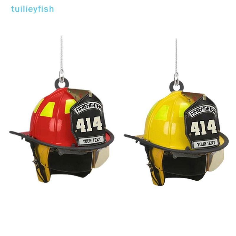 Tuilieyfish Mới Mô Hình Lính Cứu Hỏa Đội Mũ Áo Khoác Trang Trí Quà Tặng