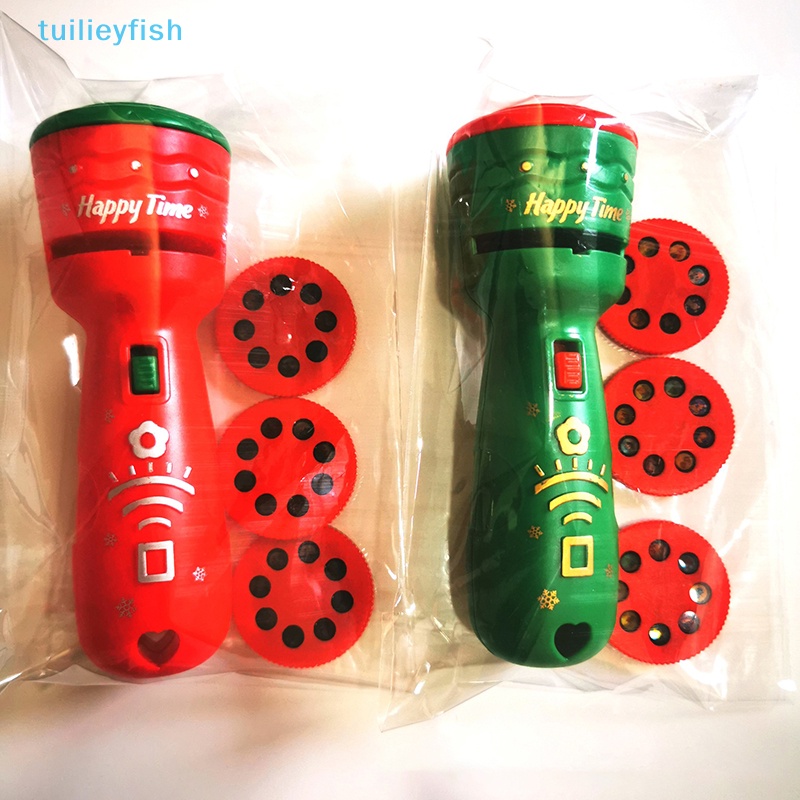 Tuilieyfish Đồ Chơi Cây Thông Giáng Sinh 24 Mẫu Đèn Chiếu Hình Ông Già Noel Cho Bé Làm Quà Tặng Giáng Sinh