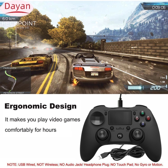 Tay Cầm Chơi game Có Dây ps4 mb-p912w Nhiều Màu