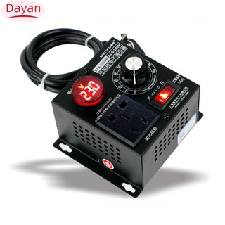 220v 4000w công suất cao scr điều chỉnh điện áp động cơ / quạt / máy khoan điện tốc độ điều khiển thống đốc nhiệt điện áp