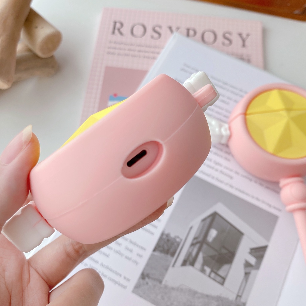 Vỏ Bảo Vệ Hộp Sạc Tai Nghe oppo enco air 2 /  2i OPPO Enco Free 2 Bằng Silicon Hình Chú Chó 3d Dễ Thương