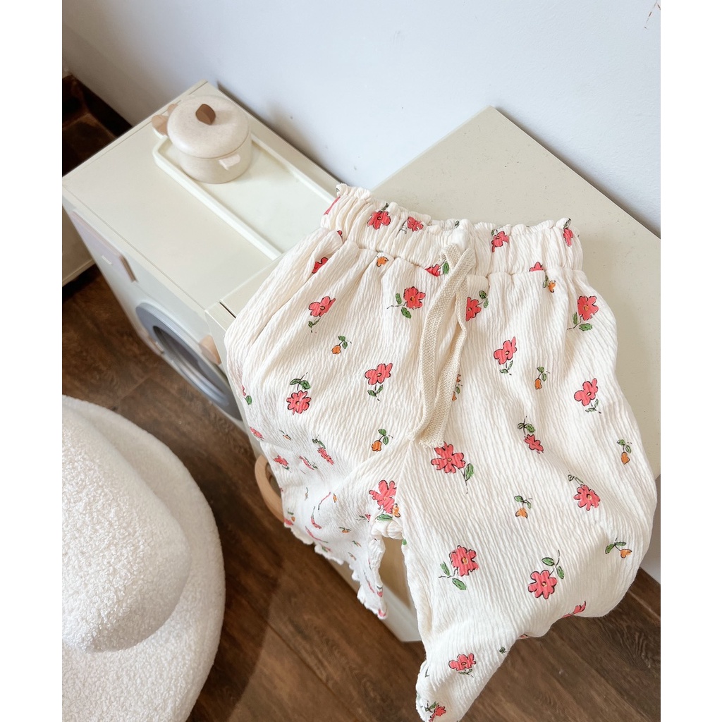 ✨BÁN SỈ✨BT003-Bộ áo thun mix quần hoa chạy bèo trẻ em VNXK | BigBuy360 - bigbuy360.vn