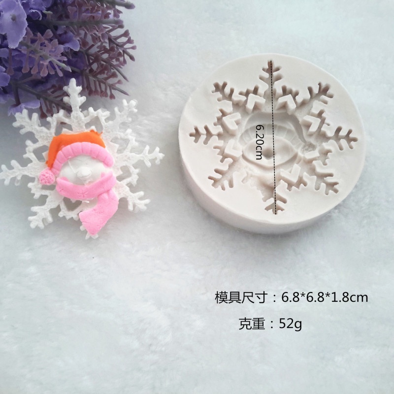 Khuôn silicone Làm Bánh Tạo Hình Chủ Đề Giáng Sinh