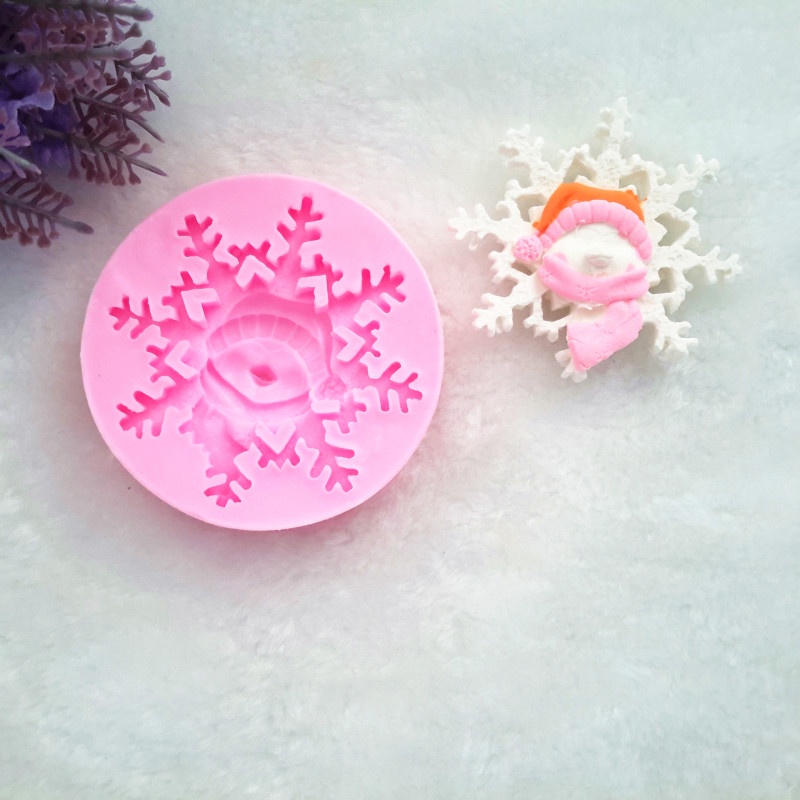 Khuôn silicone Làm Bánh Tạo Hình Chủ Đề Giáng Sinh