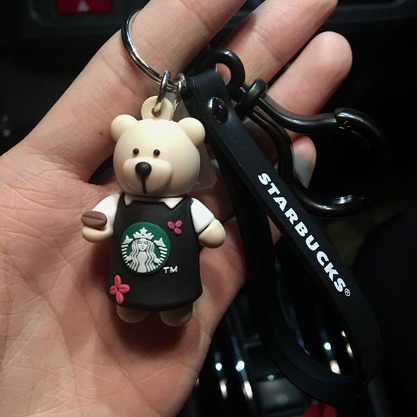Móc Khóa Gấu starbucks 35 Kiểu Móc Khóa Hình Búp Bê Hoạt Hình Dễ Thương