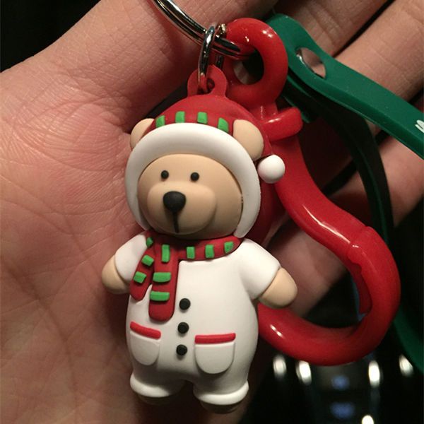 Móc Khóa Gấu starbucks 35 Kiểu Móc Khóa Hình Búp Bê Hoạt Hình Dễ Thương