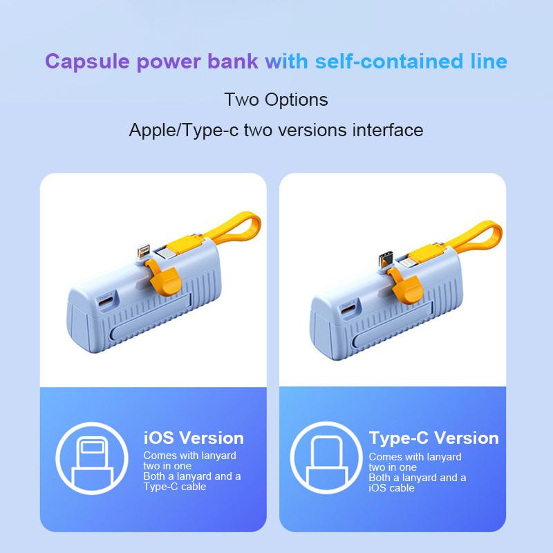 Sạc Dự Phòng qgeem mini 5000mah qc pd Nhanh Cho iphone 15 14 13 12 samsung xiaomi