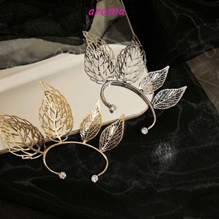 Khuyên kẹp tai đính đá zircon giả hình học thanh lịch kiểu Hàn Quốc cổ điển nhiều màu cho nữ
