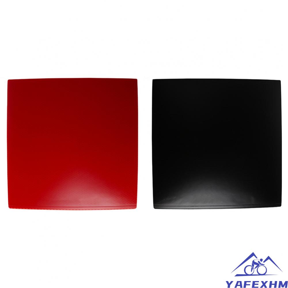 1 Bóng Bàn Chất Liệu Cao Su Màu Đỏ / Đen 17.5 * 17.5cm