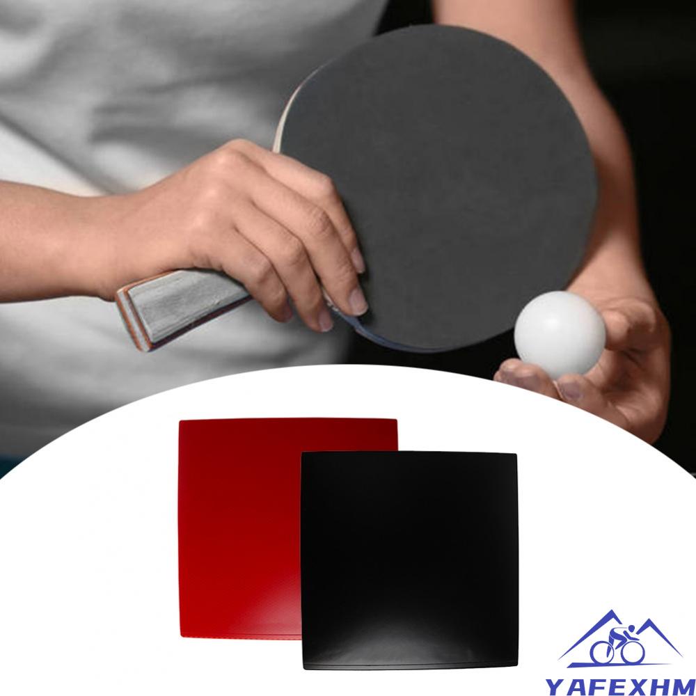 1 Bóng Bàn Chất Liệu Cao Su Màu Đỏ / Đen 17.5 * 17.5cm