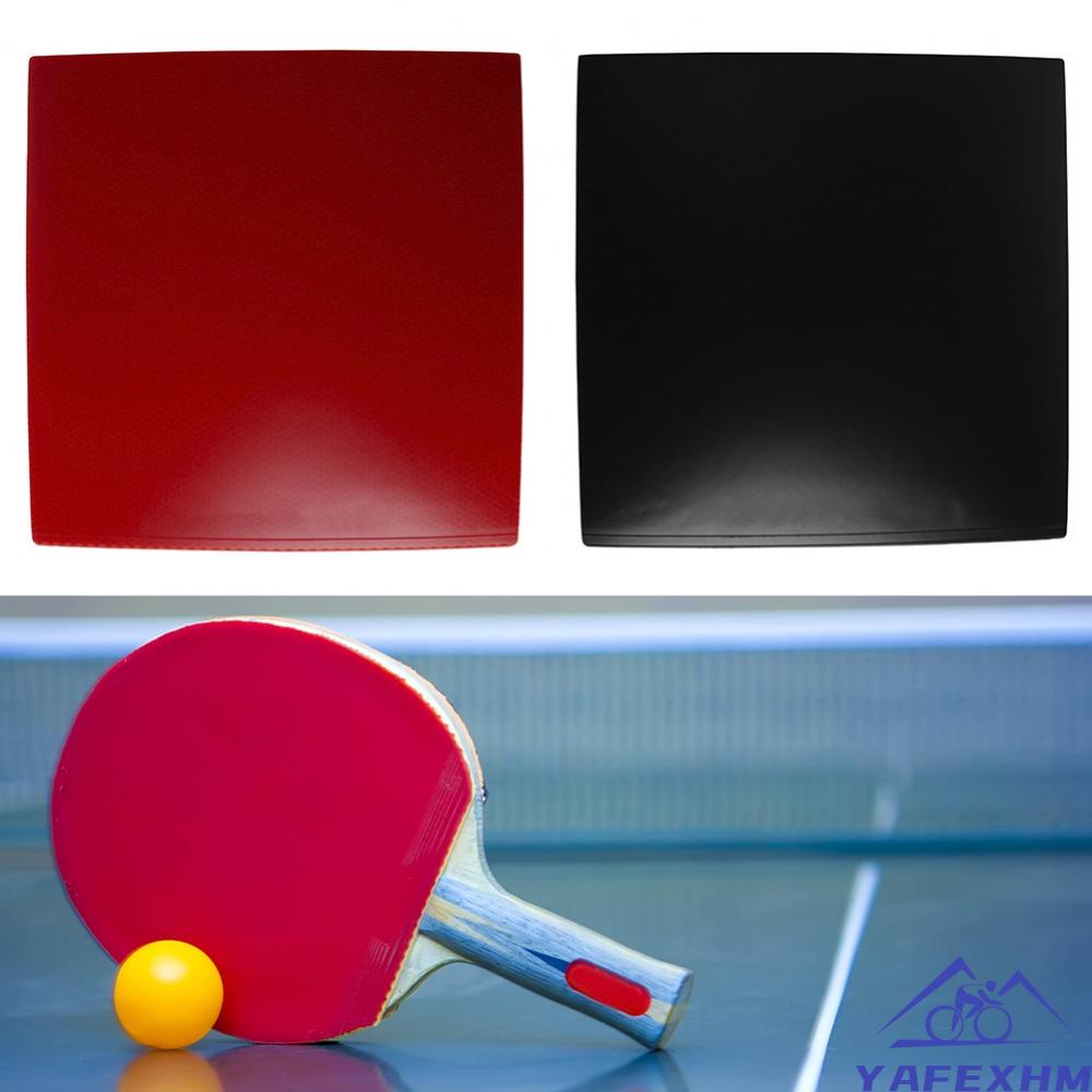 1 Bóng Bàn Chất Liệu Cao Su Màu Đỏ / Đen 17.5 * 17.5cm