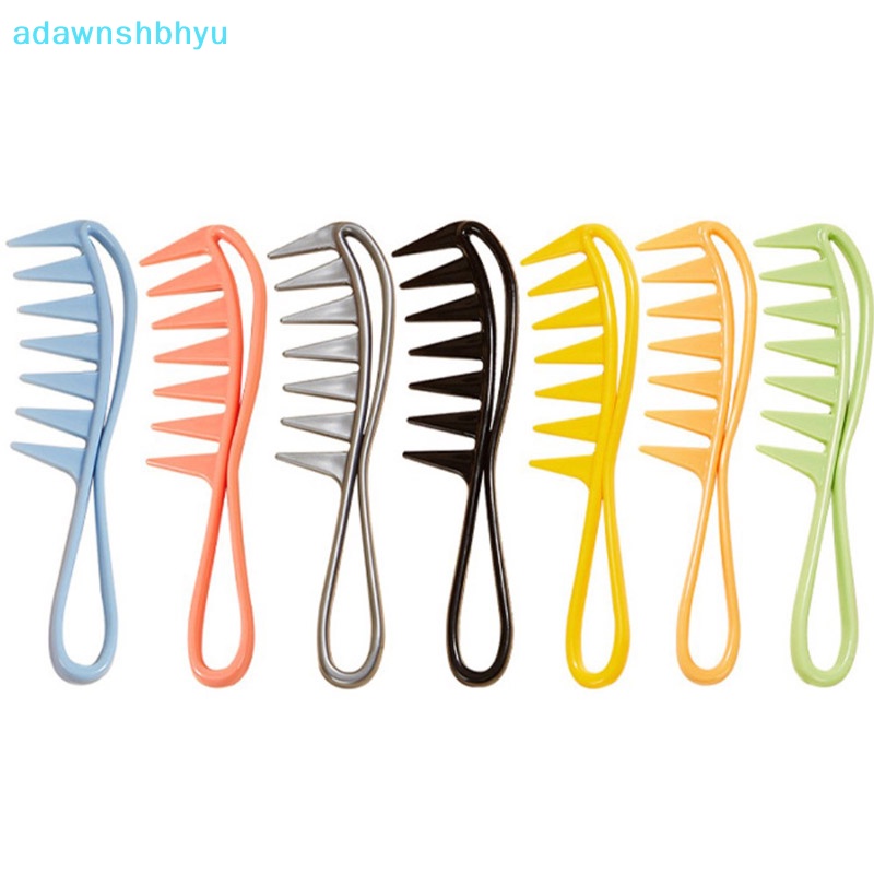 Lược Nhựa Chải Tóc Xoăn Răng Thưa Chuyên Dụng