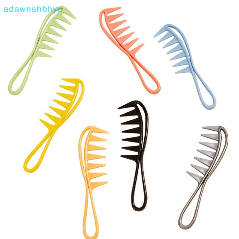 Lược Nhựa Chải Tóc Xoăn Răng Thưa Chuyên Dụng