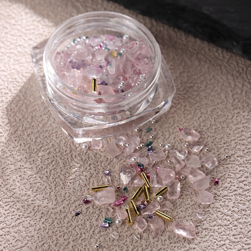 Ivy Bộ Hạt Kim Cương Giả Lấp Lánh Trang Trí Móng Tay Nghệ Thuật Tự Làm Sáng