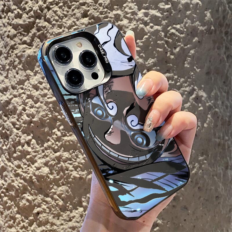 Ốp Điện Thoại Cứng Họa Tiết one piece nika luffy Cho iphone 11 12 13 14 15 pro max 14plus 15plus ip 12promax 13promax 14promax