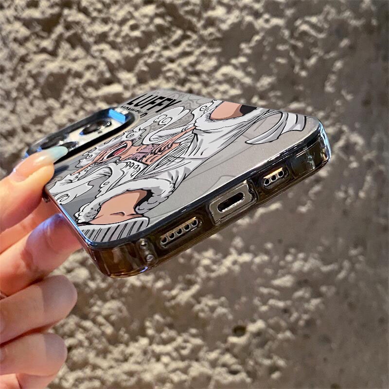 Ốp Điện Thoại Cứng Họa Tiết one piece nika luffy Cho iphone 11 12 13 14 15 pro max 14plus 15plus ip 12promax 13promax 14promax