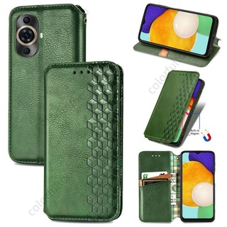 Vỏ Họa Tiết Da Cho Huawei Nova 14i 12i 11i 11 Pro 12SE 11Pro Nova12i Nova14Pro Flip Business Book Case Ví Vỏ Điện Thoại Khe Cắm Thẻ Chống Sốc Từ Giá Đỡ Mặt Sau