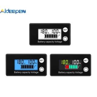 Aideepen vôn kế 6133a màn hình lcd kỹ thuật số dc8-100v tiện lợi