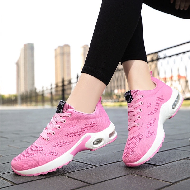 Giày Thể Thao Mũi Tròn Siêu Nhẹ Thiết Kế Tối Giản Cho Nữ