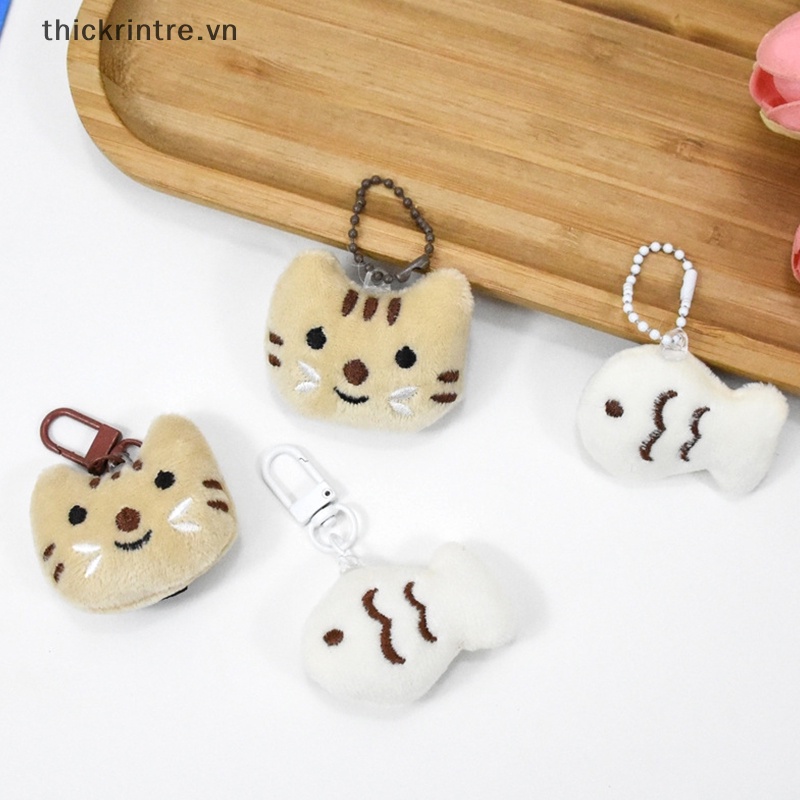 Móc Khóa Hình Mèo Nhồi Bông Xinh Xắn vn