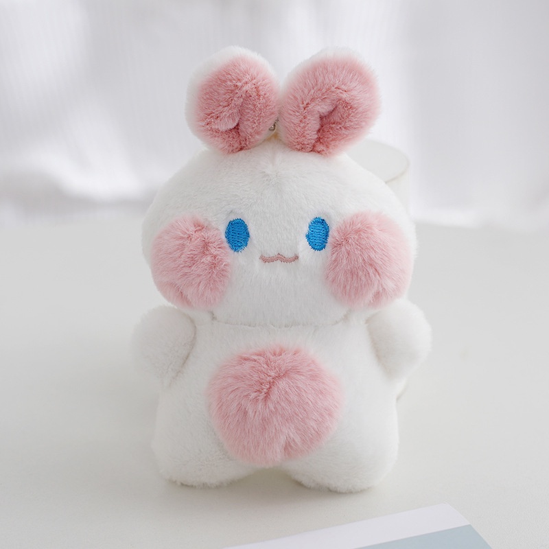 Hw Móc Khóa Thỏ Nhồi Bông Đáng Yêu 12Cm