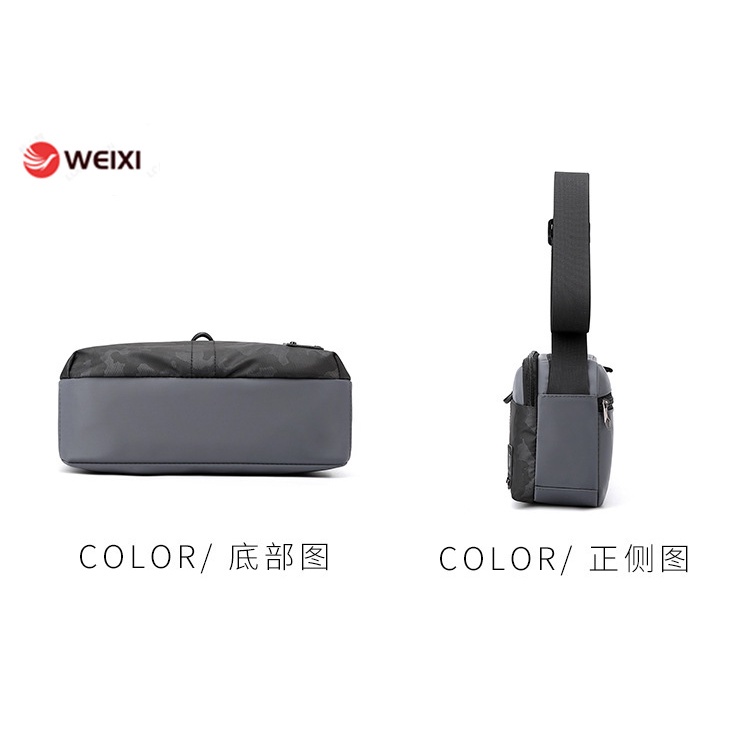 Túi Đeo Chéo Thể Thao Bằng Vải oxford Chống Nước Chống Mòn Thời Trang Cho Nam