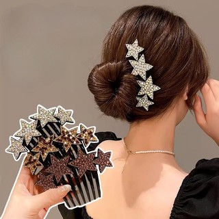 Tik tok lược cài tóc ngôi sao lấp lánh phong cách hàn quốc thời trang dành cho nữ