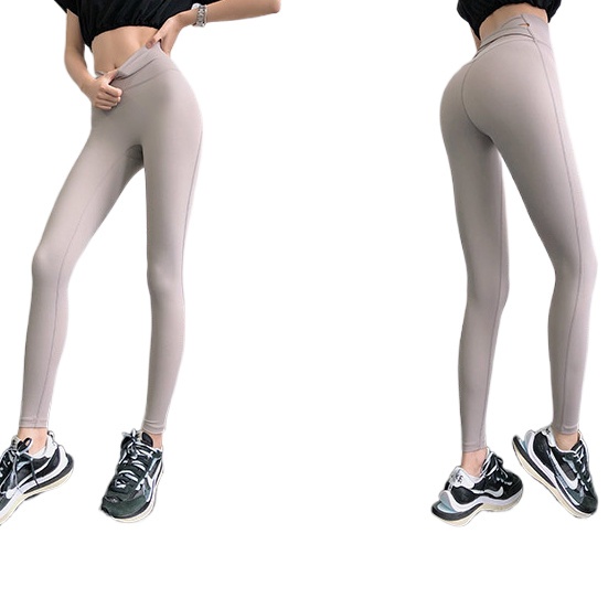 Quần Tập yoga Lưng Cao Co Giãn Khô Thoáng Nhanh Thời Trang Cho Nữ
