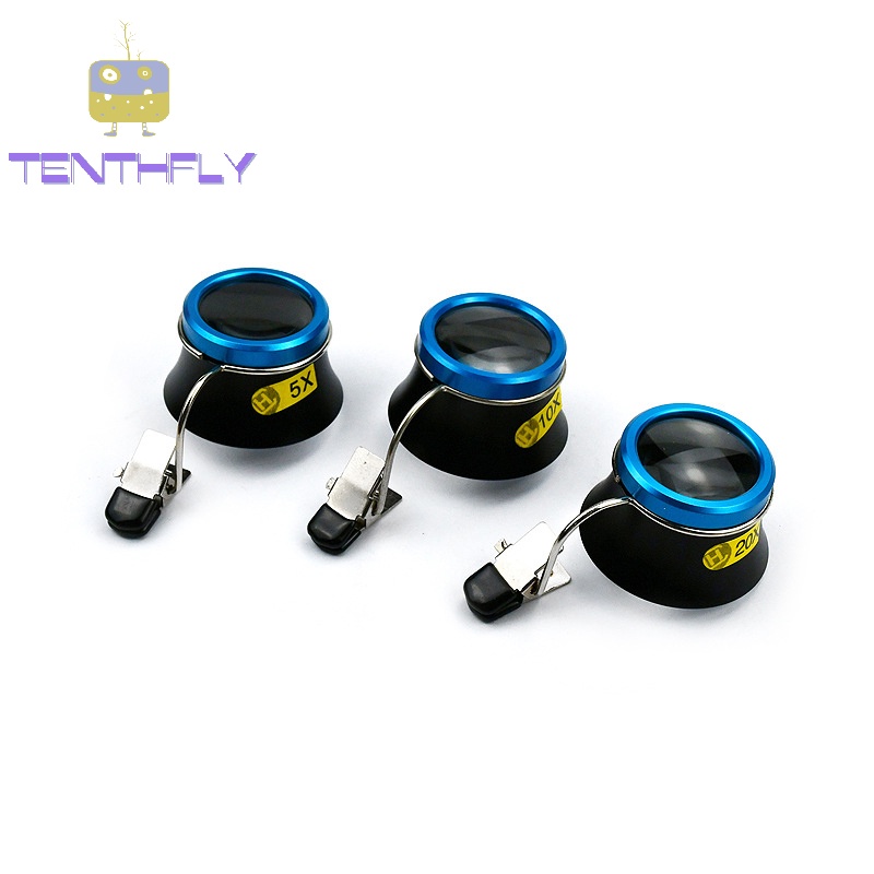 Kính Lúp Phóng Đại 5x 10x 20x Chuyên Dụng Sửa Chữa Đồng Hồ